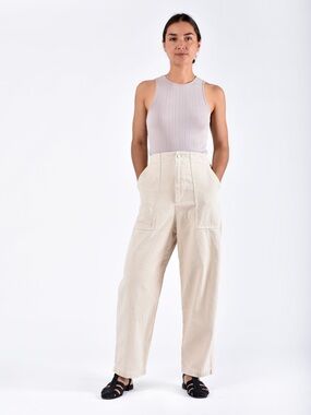 Shaina Mote Painter Pant in Natural, XS